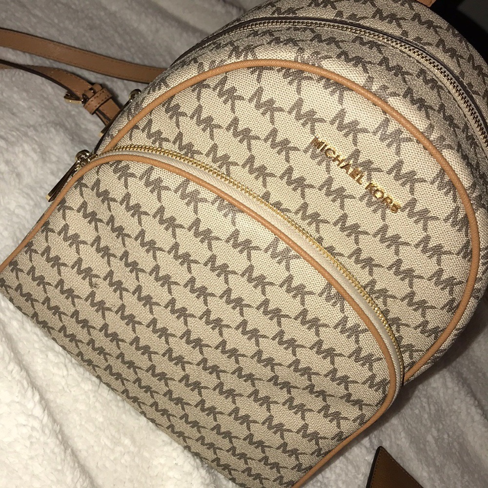 Michael Kors Logo Backpack